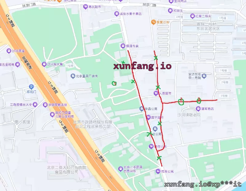 邢台市 沙河市 沙河清真寺扫街 现场图 1