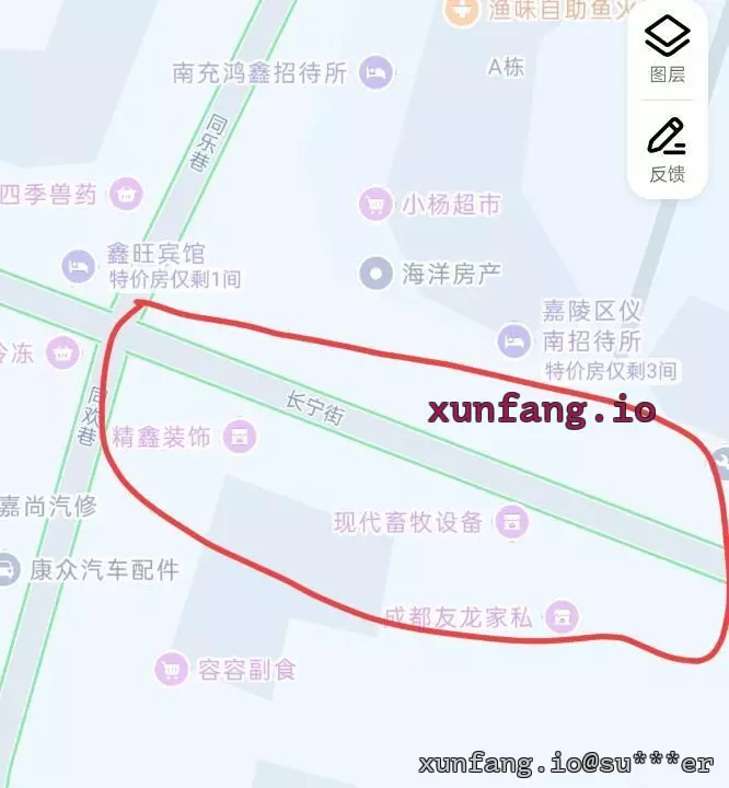 南充市 顺庆区 扫街南充站街女 现场图 1