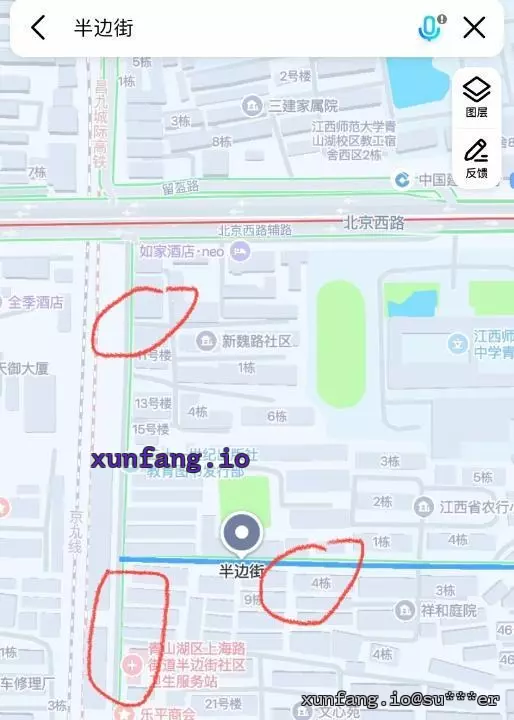 南昌市 青山湖区 师大站街点 现场图 1